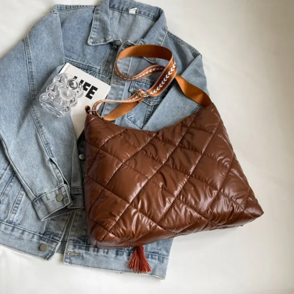 Quilted Nylon Travel Bag - Image 4