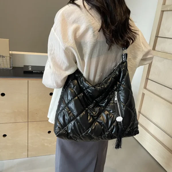 Quilted Nylon Travel Bag - Image 12
