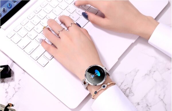 Fashion Women's Smart Watch Waterproof Wearable Device Heart Rate Monitor Sports Smartwatch for Women Ladies - Image 9