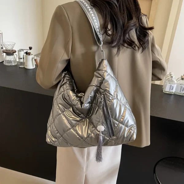 Quilted Nylon Travel Bag - Image 16