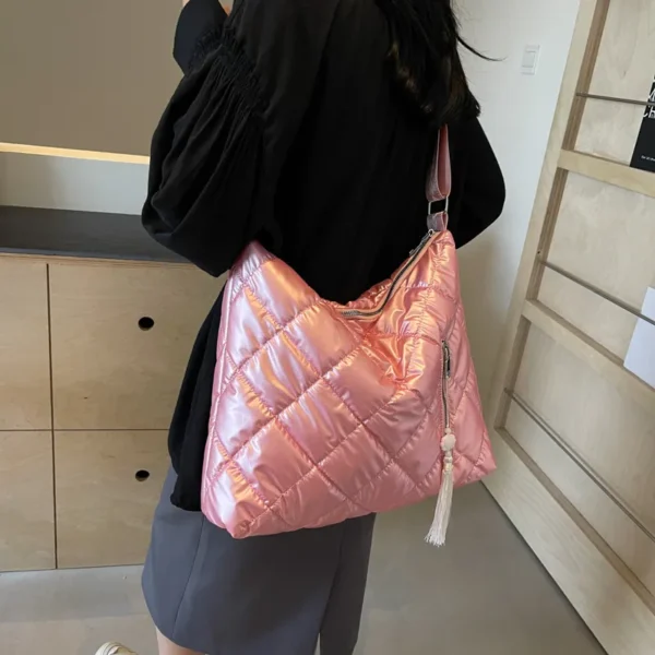 Quilted Nylon Travel Bag - Image 19