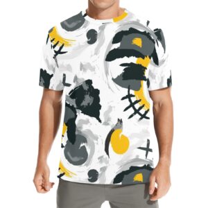 2025 NEW Men's All Over Print Crew Neck T-Shirt（Made in USA）