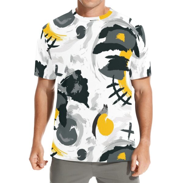 2025 NEW Men's All Over Print Crew Neck T-Shirt（Made in USA）