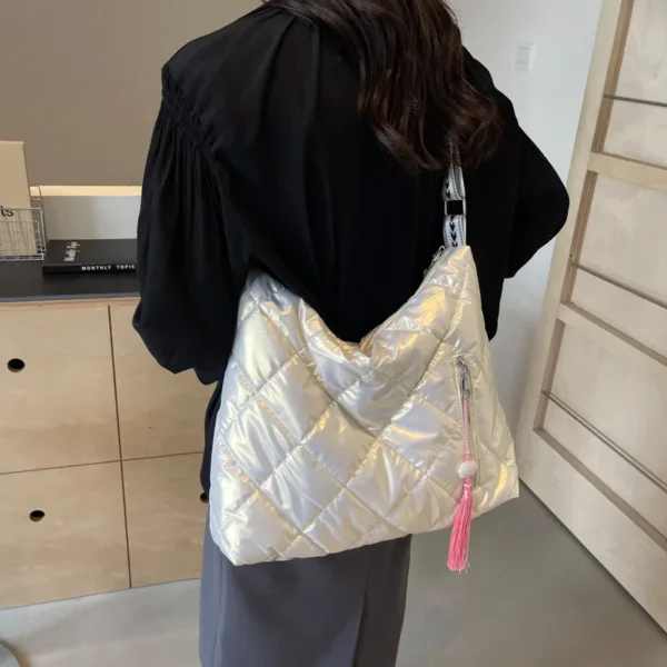 Quilted Nylon Travel Bag - Image 10