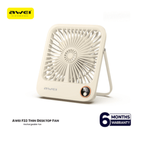 Awei F33 Thin Desktop Fan – Vertical Ultra-Quiet