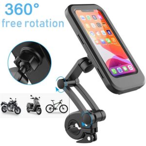 HL-69 Waterproof Bike Phone Holder with Magnetic Mount
