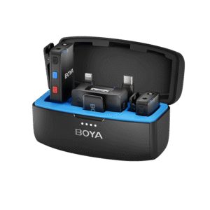 BOYA BOYAMIC All-in-One Wireless Microphone System – 300m Range
