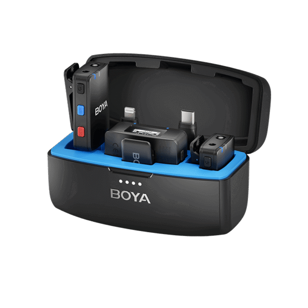 BOYA BOYAMIC All-in-One Wireless Microphone System – 300m Range
