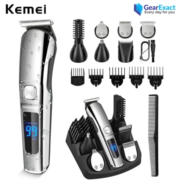 Kemei KM-8508 11-in-1 Grooming Kit – Cartlogue - Image 3
