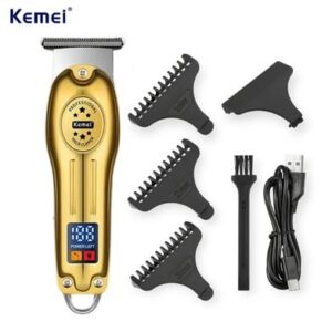 Kemei KM-678 USB Rechargeable Electric Hair Trimmer