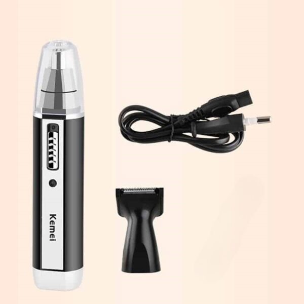 Kemei KM-6632 Nose Hair Trimmer – Rechargeable - Image 4