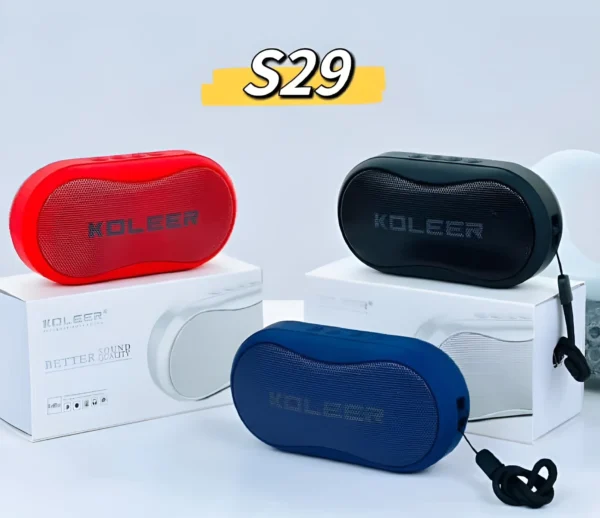 KOLEER S29 Wireless Speaker | Bluetooth, USB, SD & FM - Image 4