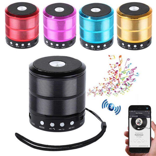 NBS-11 Portable Bluetooth Speaker | High Bass, SD/USB/FM, Mic - Image 3