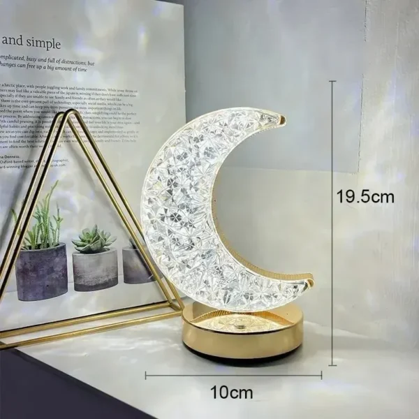 Bedroom Crystal Touch Dimming Night Light - Image 2