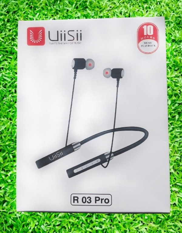 UiiSii R03 Pro – Heavy Bass Bluetooth Neckband