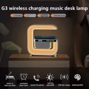G3 Smart Stage Light Speaker-Wireless Charger with RGB Light