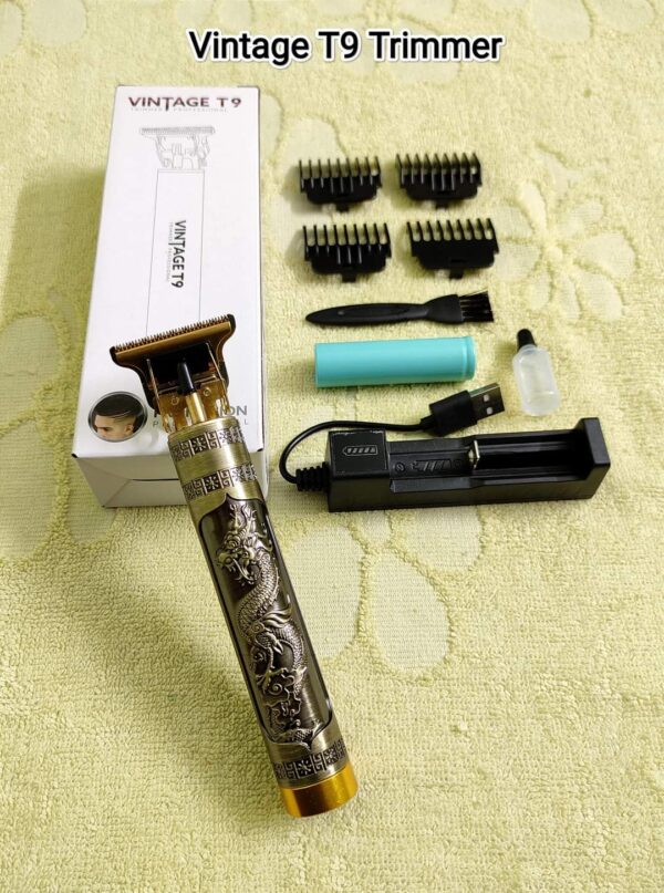 Vintage T9 Cordless Hair Trimmer  – Cartlogue - Image 2