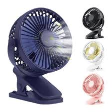 P8 Mini USB Rechargeable Clip Fan –  Portable Cooling