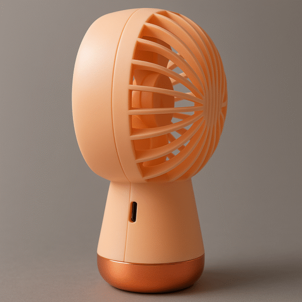 Mini USB Desktop Fan – 5 Speed Rechargeable Cooling Fan - Image 3
