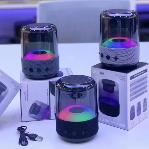 New Z5 Mini Bluetooth 5.1 Speaker | Waterproof, LED & Subwoofer - Image 3
