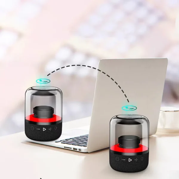 New Z5 Mini Bluetooth 5.1 Speaker | Waterproof, LED & Subwoofer - Image 4