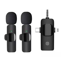 K15-3 3-in-1 Wireless Lavalier Microphone | Clip-on, Portable