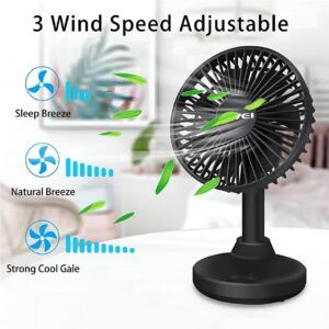 Awei F29 Rechargeable Desktop Fan – Silent & Strong Wind