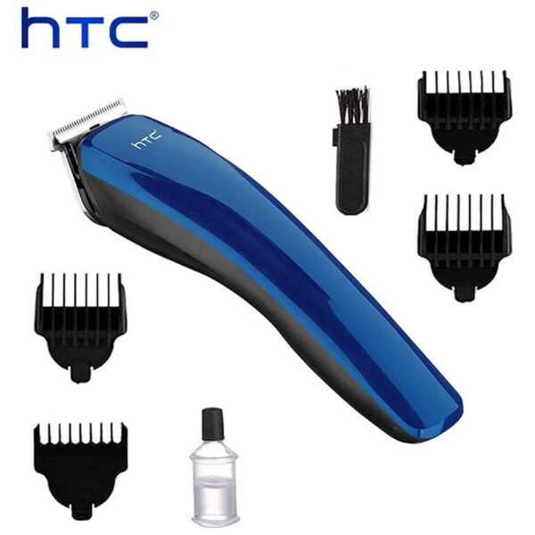 HTC AT-528 Beard Trimmer & Hair Clipper – Blue - Image 2