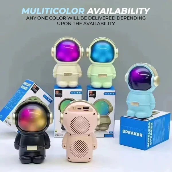 Wrader X808 Wireless Bluetooth Speaker | RGB Light - Image 2