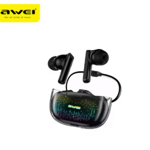 Awei Bluetooth 5.3 TWS Earbuds – 6H Playtime, IPX6 Waterproof