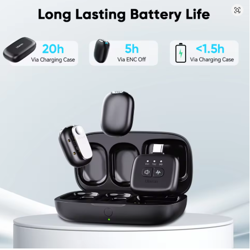 Ulanzi A30 Wireless Lavalier Mic – iPhone & Android