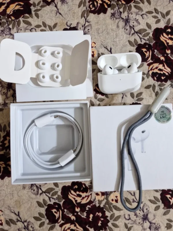 Apple AirPods Pro 2nd Gen – MagSafe Case (USB‑C), ANC, Wireless - Image 2
