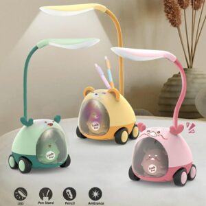 USB Rechargeable Desk Lamp – Multicolor LED Night Light