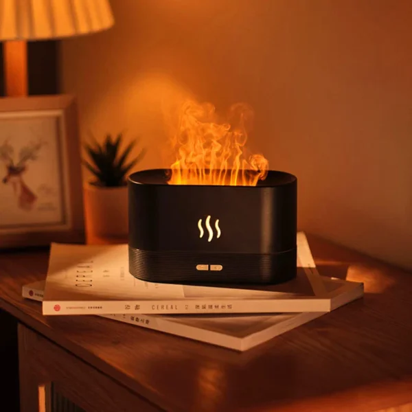 Flame Aroma Diffuser – Relax & Scented Ambiance