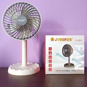 JY Super JY-2218 Rechargeable Fan 12.5 Inch – Portable Cooling