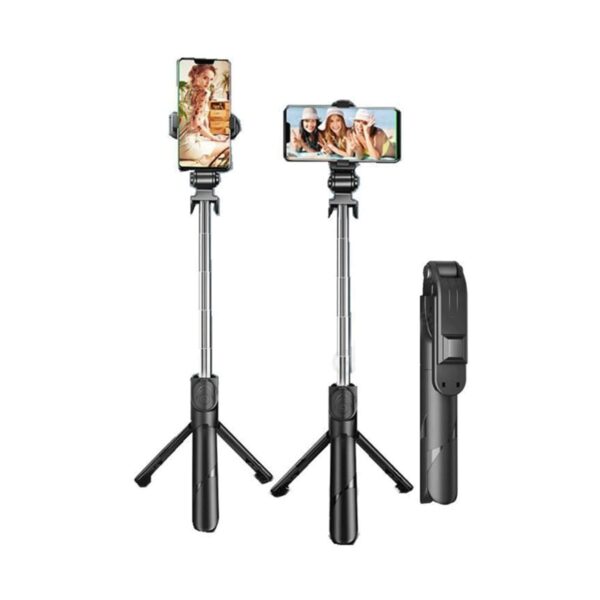 Q07 Bluetooth Selfie Stick with Integrated Remote - Image 2