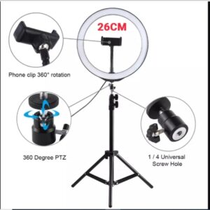 12'' LED Ring Light with Tripod Stand | Selfie & Studio Light