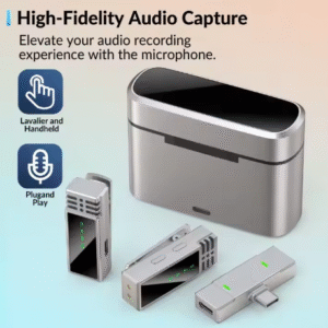 Jmary MW-15 Wireless Lavalier Mic – Mobile & Video Recording