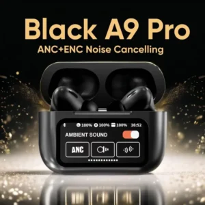 A9 Pro ANC Touchscreen Wireless Earbuds