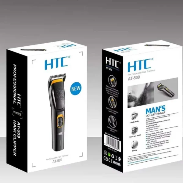 HTC AT-509 Rechargeable Beard Trimmer– Cartlogue - Image 4