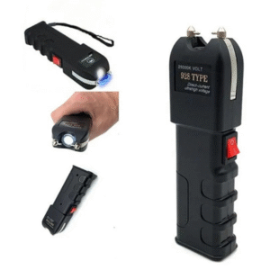Stun Gun-928 with Flashlight – Rechargeable Safety Device