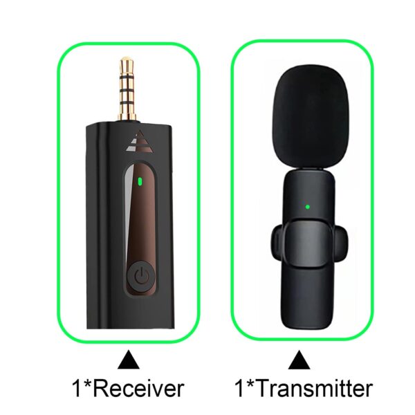 K-35 Wireless Collar Microphone | Vlog & Live Streaming - Image 2