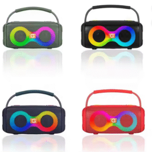 ET-312 Portable Bluetooth Speaker with Colorful Lights