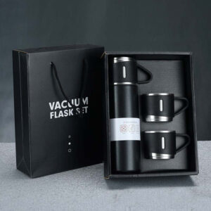 Vacuum Flask Set – 500ML Stainless Steel Water Bottle
