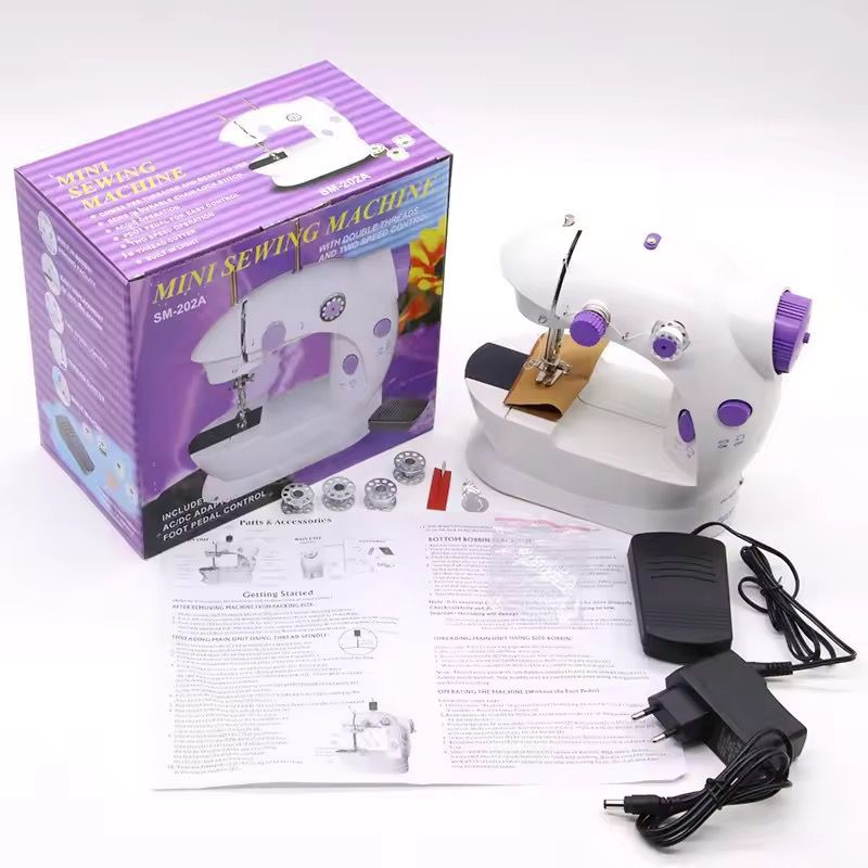 Mini Sewing Machine SM-202A – Portable Electric Home & Craft Sewing